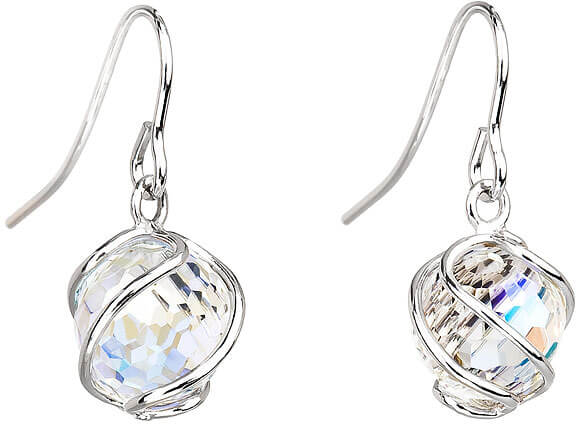 Náušnice Romantic Beads Crystal AB 6716 42