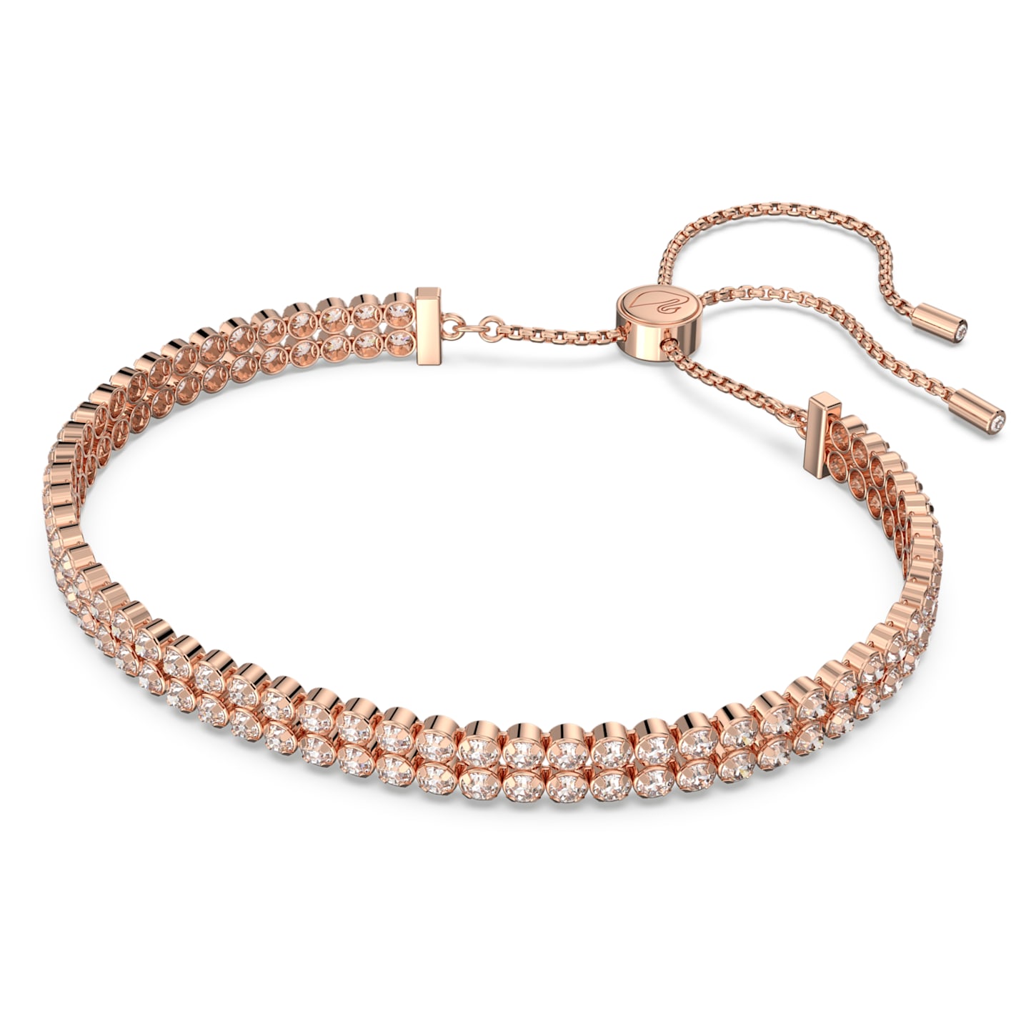 Náramek s třpytivými krystaly Swarovski Subtle 5224182 | Sperky.cz