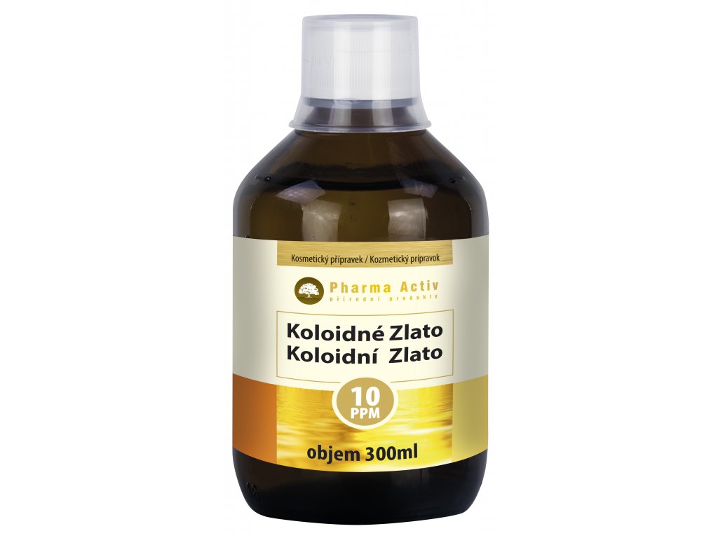 Koloidní zlato (10 ppm) 300 ml