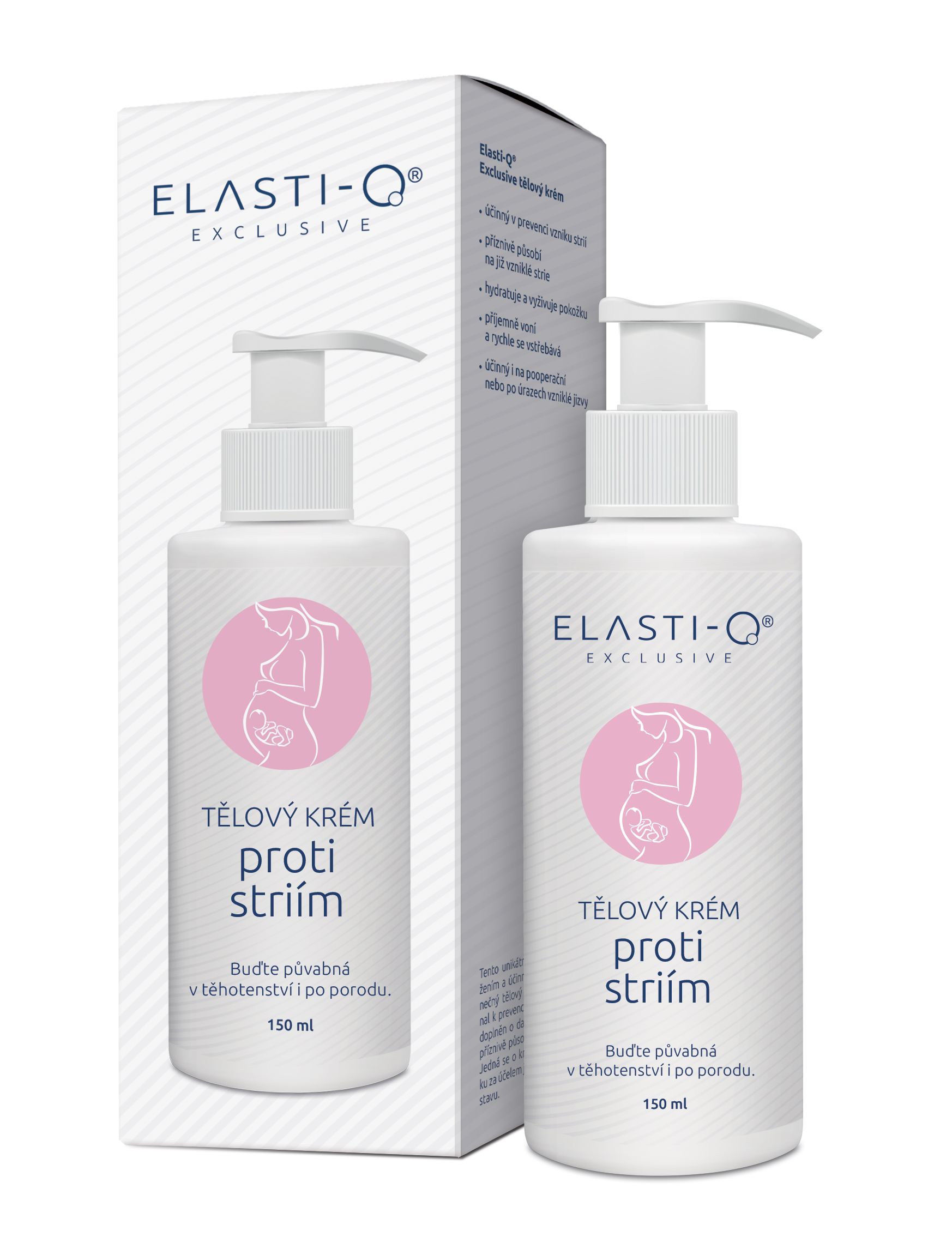 Elasti-Q Exclusive tělový krém proti striím 150 ml | Vivantis.cz - Od ...