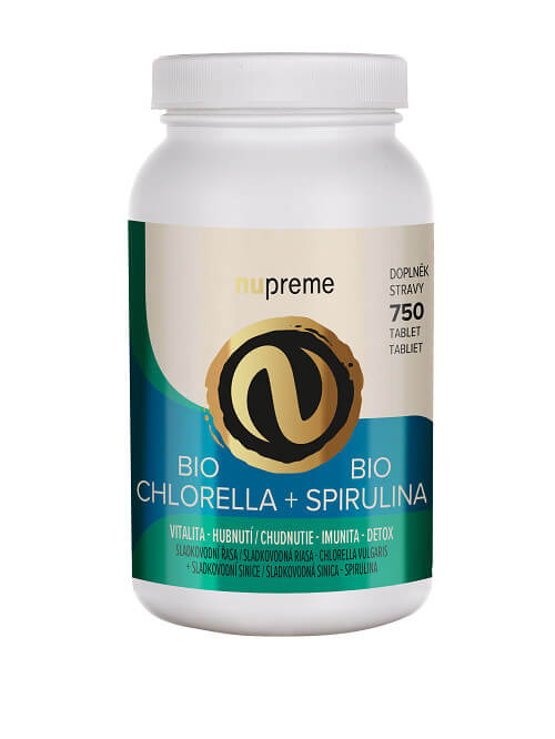 Chlorella + Spirulina 750 tablet BIO