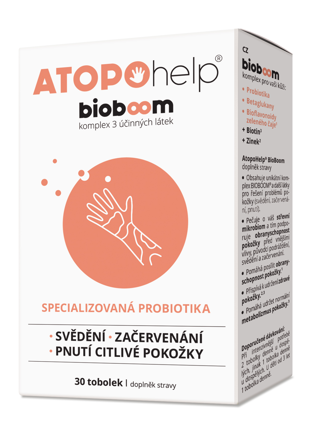 AtopoHelp bioboom probiotika 30 tob.