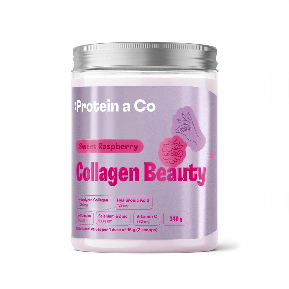 Collagen Beauty - Sweet raspberry 340 g | Krasa.cz