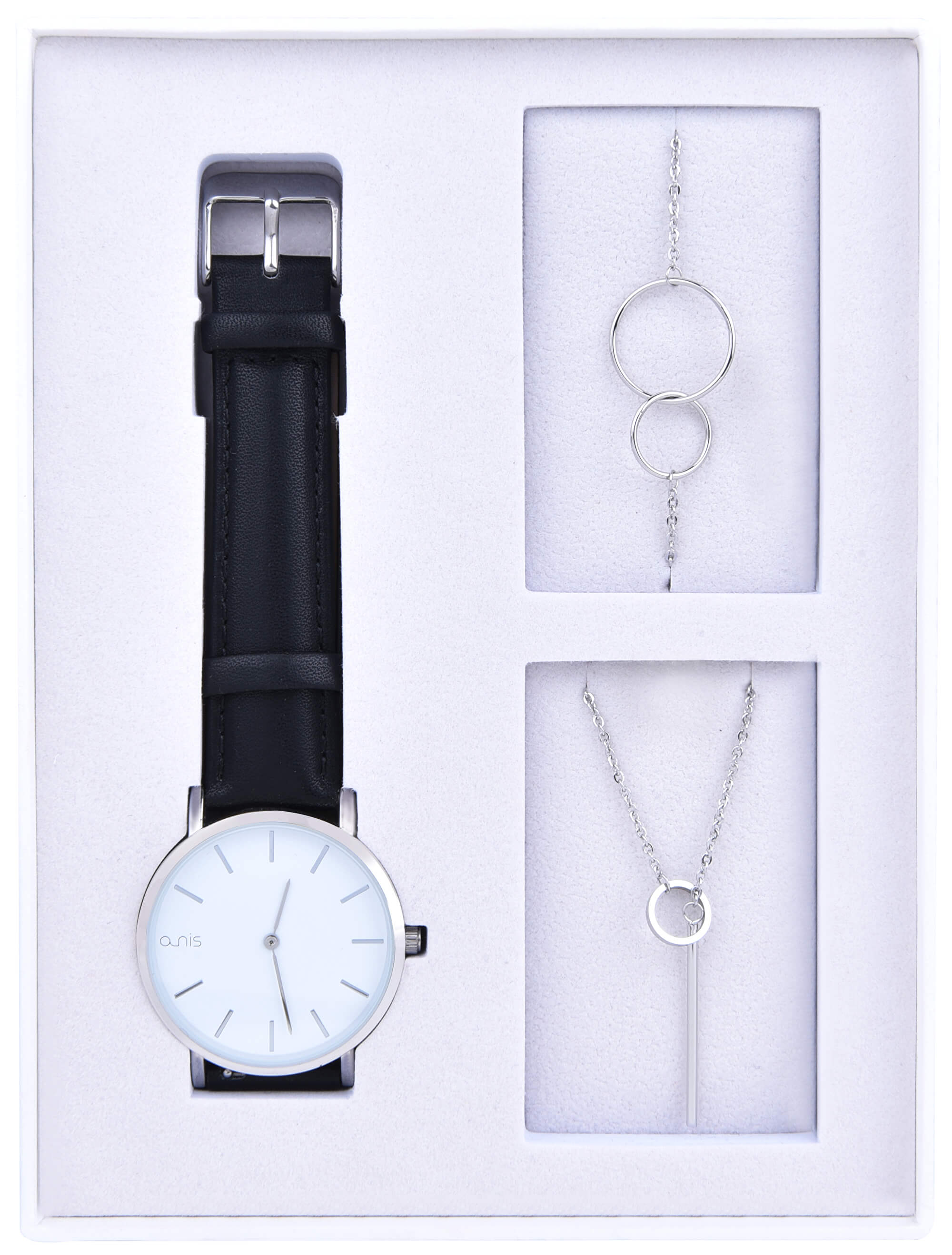 A-NIS Set hodinek, náhrdelníku a náramku AS100-02