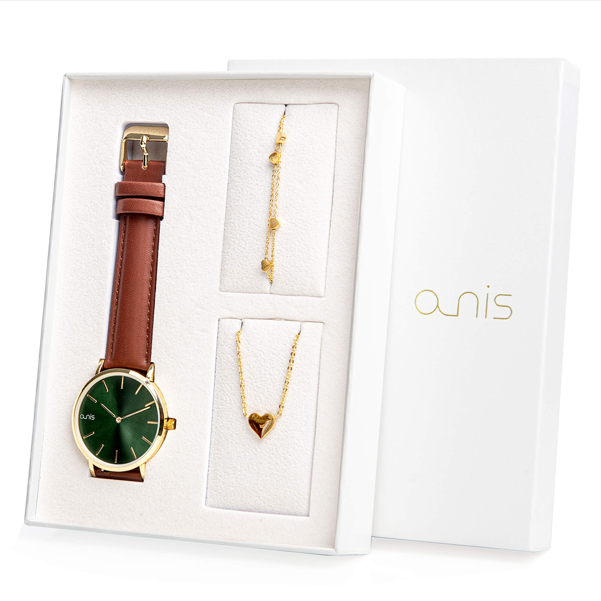 A-NIS Set hodinek, náhrdelníku a náramku AS100-27