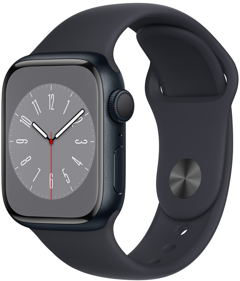 Zobrazit detail výrobku Apple Apple Watch Series 8 GPS + Cellular 41mm Midnight, Midnight Sport
