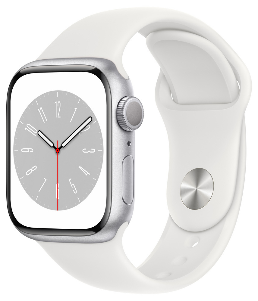 Zobrazit detail výrobku Apple Apple Watch Series 8 GPS + Cellular 41mm Silver, White Sport Zobrazit detail výrobku Apple Apple Watch Series 8 GPS + Cellular 41mm Silver, White Sport