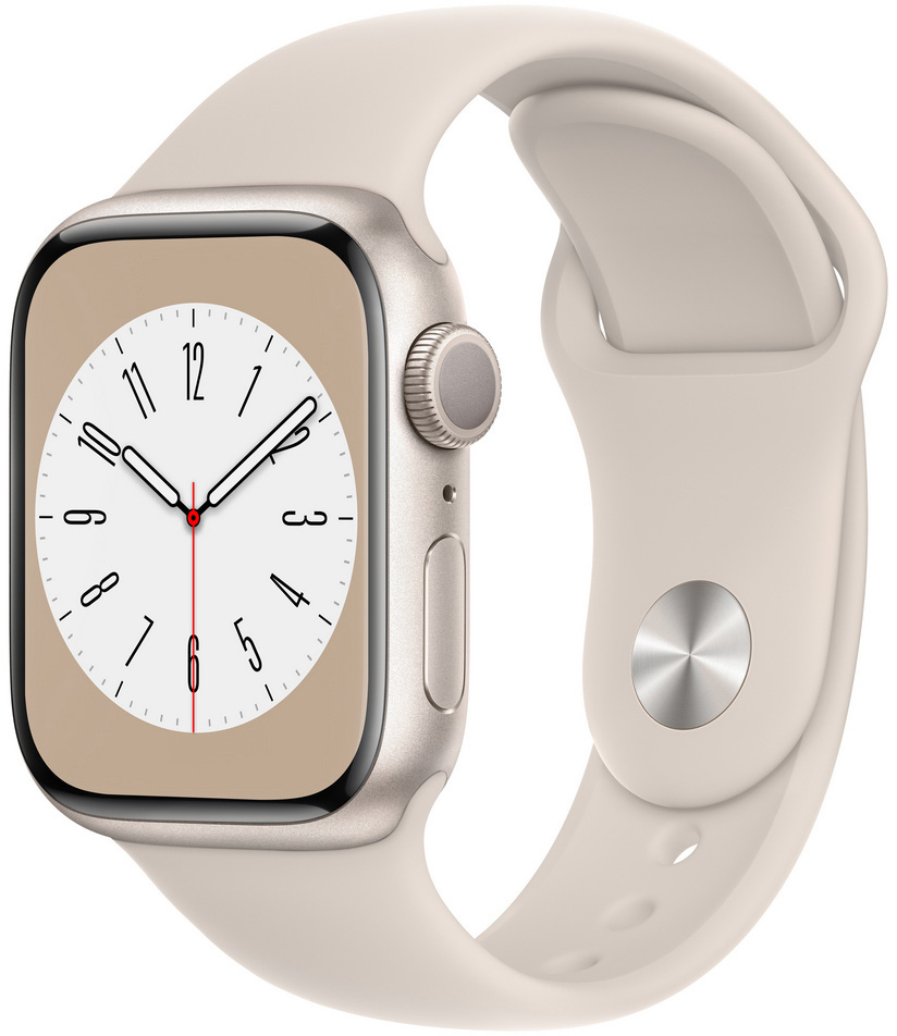 Zobrazit detail výrobku Apple Apple Watch Series 8 GPS + Cellular 41mm Starlight, Starlight Sport