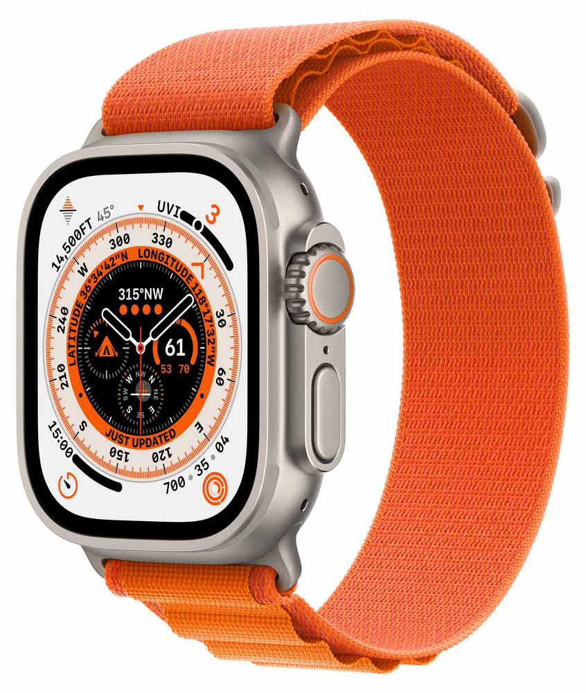 Zobrazit detail výrobku Apple Apple Watch Ultra Cellular 49mm Titan, Orange Alpine, S