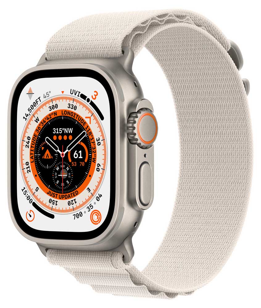 Zobrazit detail výrobku Apple Apple Watch Ultra Cellular 49mm Titan, Star Alpine, S
