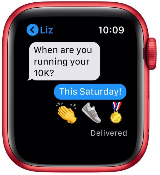 Apple Watch GPS + Cellular, 40 mm (PRODUKT) ROT mit (PRODUKT) ROT Band - |  Vivantis - Von Handtasche bis Parfum
