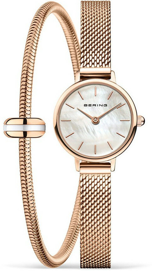 Levně Bering Dárkový set hodinky Classic + náramek 11022-364-SET19