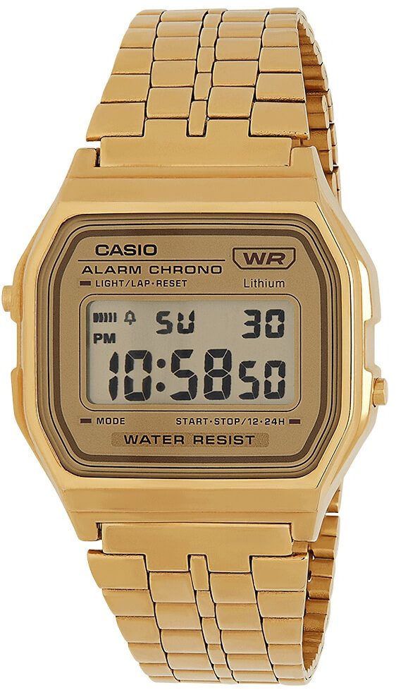 Casio Collection Vintage A158WETG-9AEF ROUND DIGITAL (007)