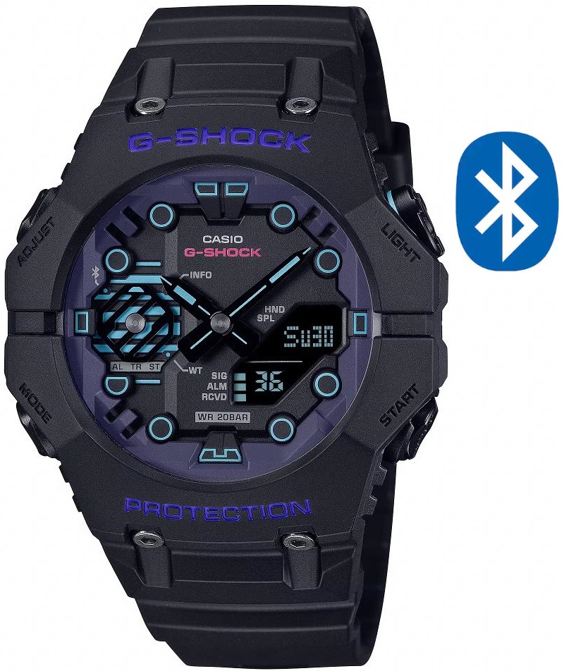 Casio G-Shock Carbon Core Guard Bluetooth GA-B001CBR-1AER Cyberspace (666)
