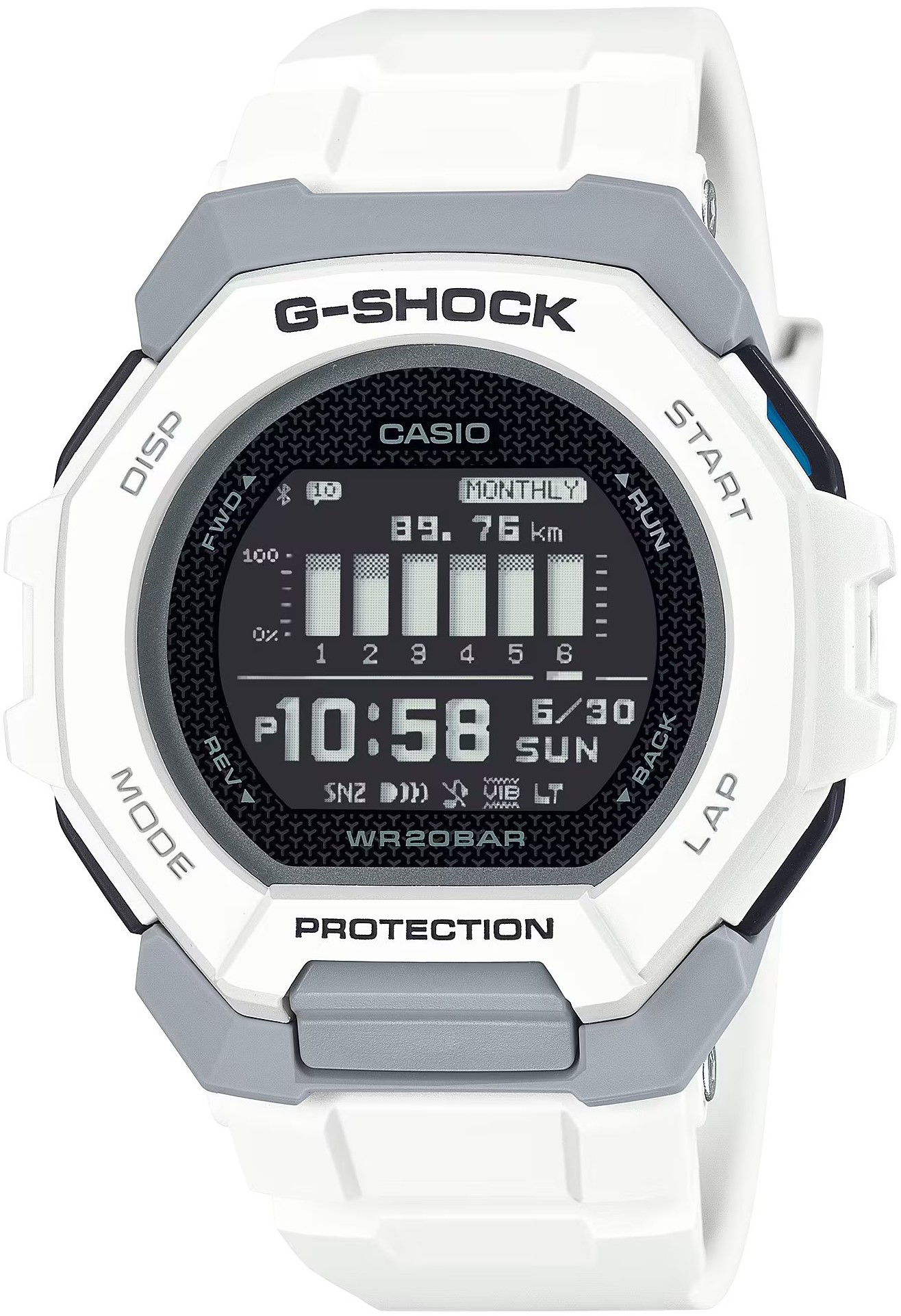 Casio G-Shock G-SQUAD Bluetooth Step-tracker GBD-300-7ER (000)