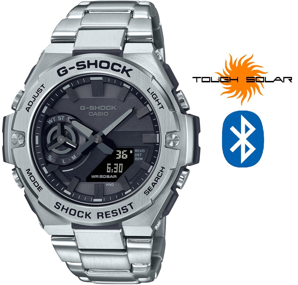 Casio G-Shock G-Steel Bluetooth Solar GST-B500D-1A1ER (659)