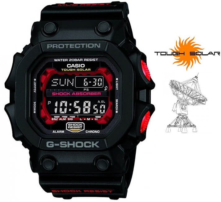 Levně Casio G-SHOCK King of G Solar GXW-56-1AER (397)