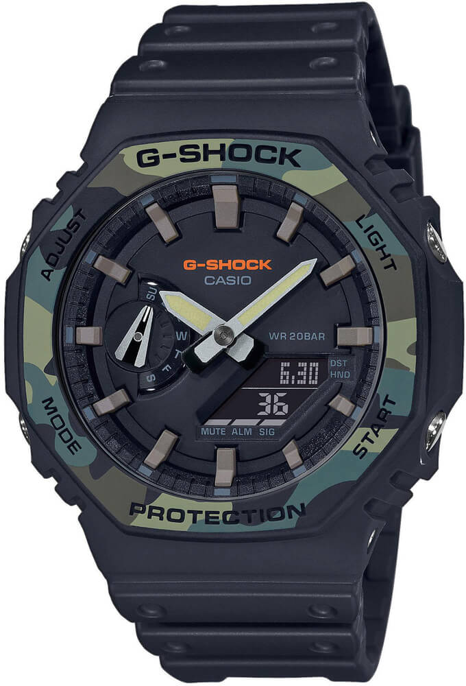 Casio G-Shock Original Carbon Core Guard GA-2100SU-1AER (619) + 2 mesiace na vrátenie tovaru