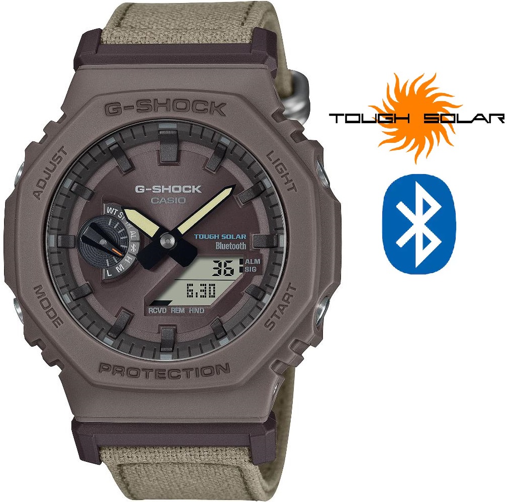 Casio G-Shock Original Carbon Core Guard GA-B2100CT-5AER Bluetooth Tough Solar (666)