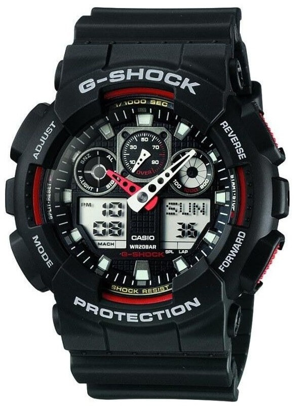 The G/G-SHOCK GA-100-1A4ER (411)