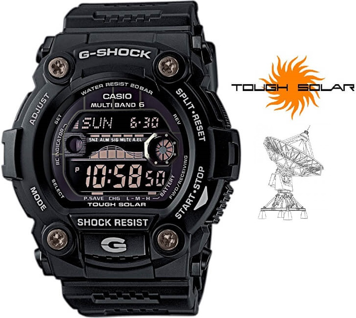 Casio -  The G/G-SHOCK Solar GW-7900B-1