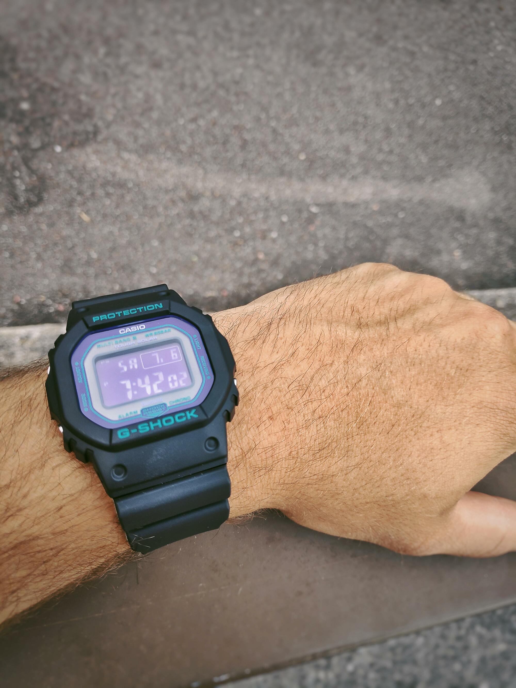 Lunette Casio G-Shock GW-B5600BL-1 – Résine Noire, Accessoire D'origine