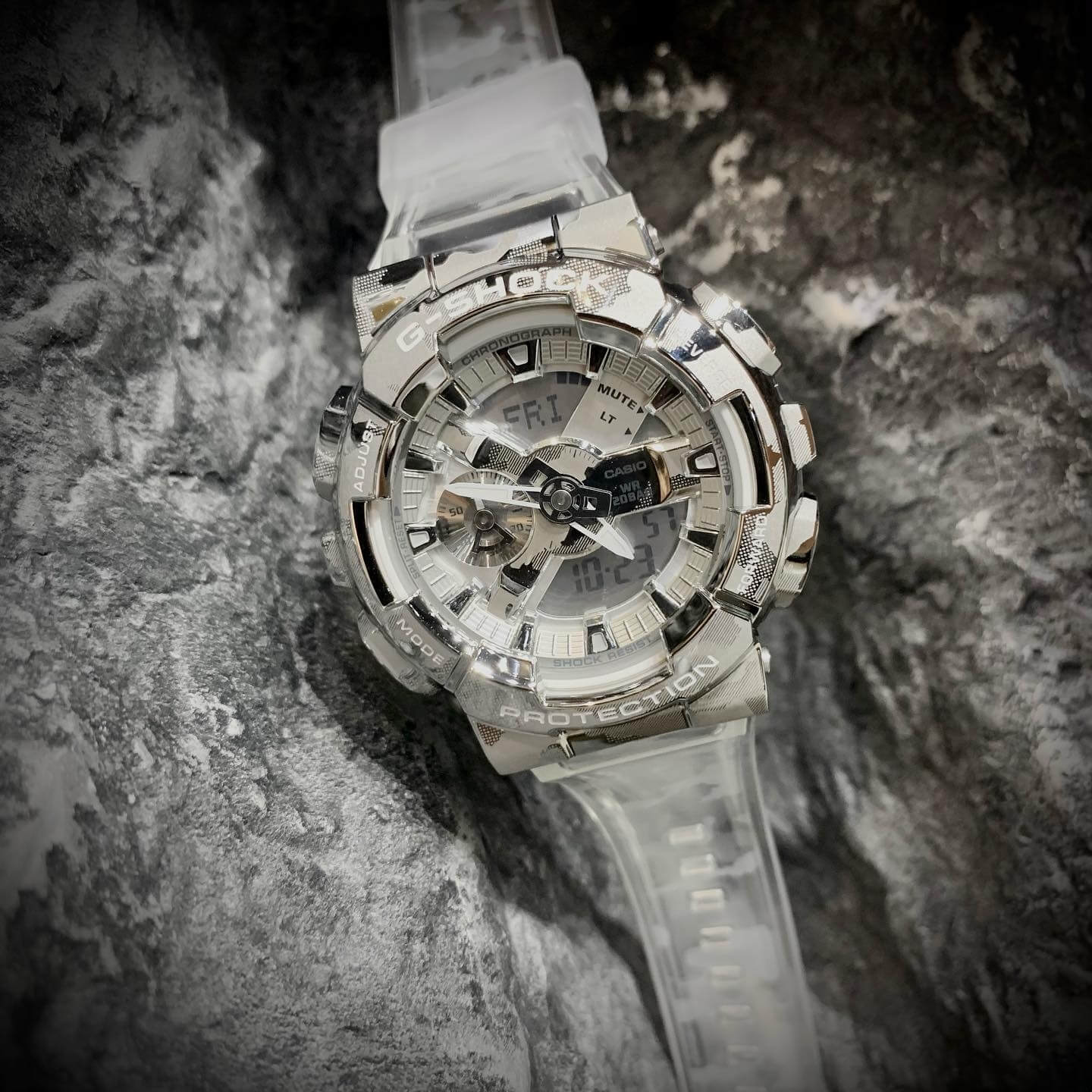 G-Shock Skeleton Camouflage GM-110SCM-1AER | Hodinky.cz