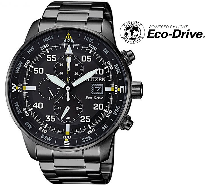 Levně Citizen Eco-Drive Chrono CA0695-84E