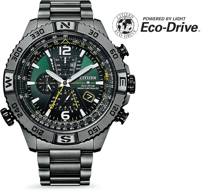 Levně Citizen Promaster Navihawk A-T Eco-Drive Radio Controlled World Time AT8227-56X