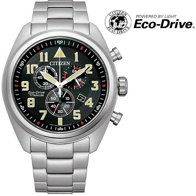 Levně Citizen Eco-Drive Super Titanium AT2480-81E