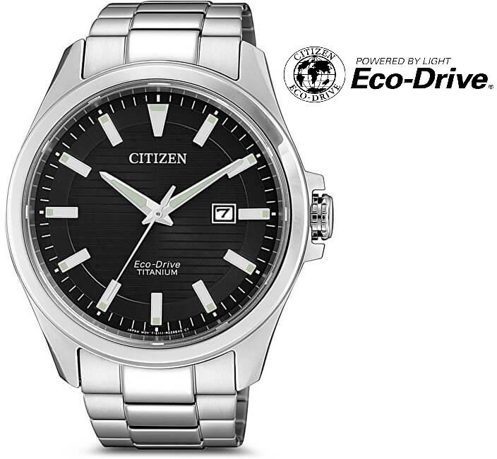 Levně Citizen Eco-Drive Super Titanium BM7470-84E