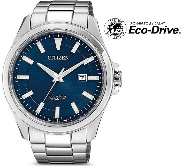 Levně Citizen Eco-Drive Super Titanium BM7470-84L