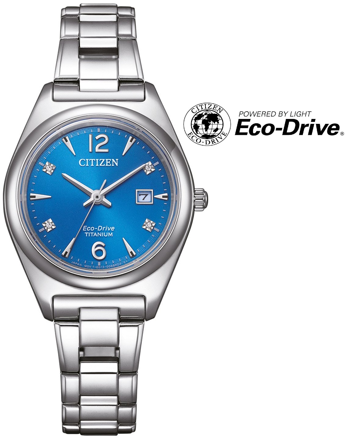 Levně Citizen Eco-Drive Super-Titanium EW2601-81L