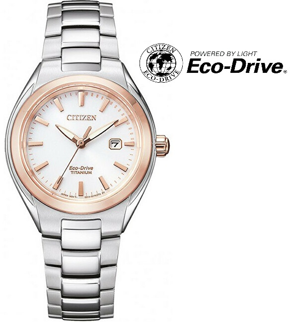 Levně Citizen Eco-Drive Titanium EW2616-83A