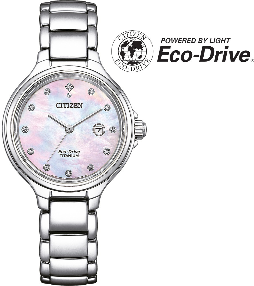 Citizen Lady Eco-Drive Super Titanium EW2680-84Y