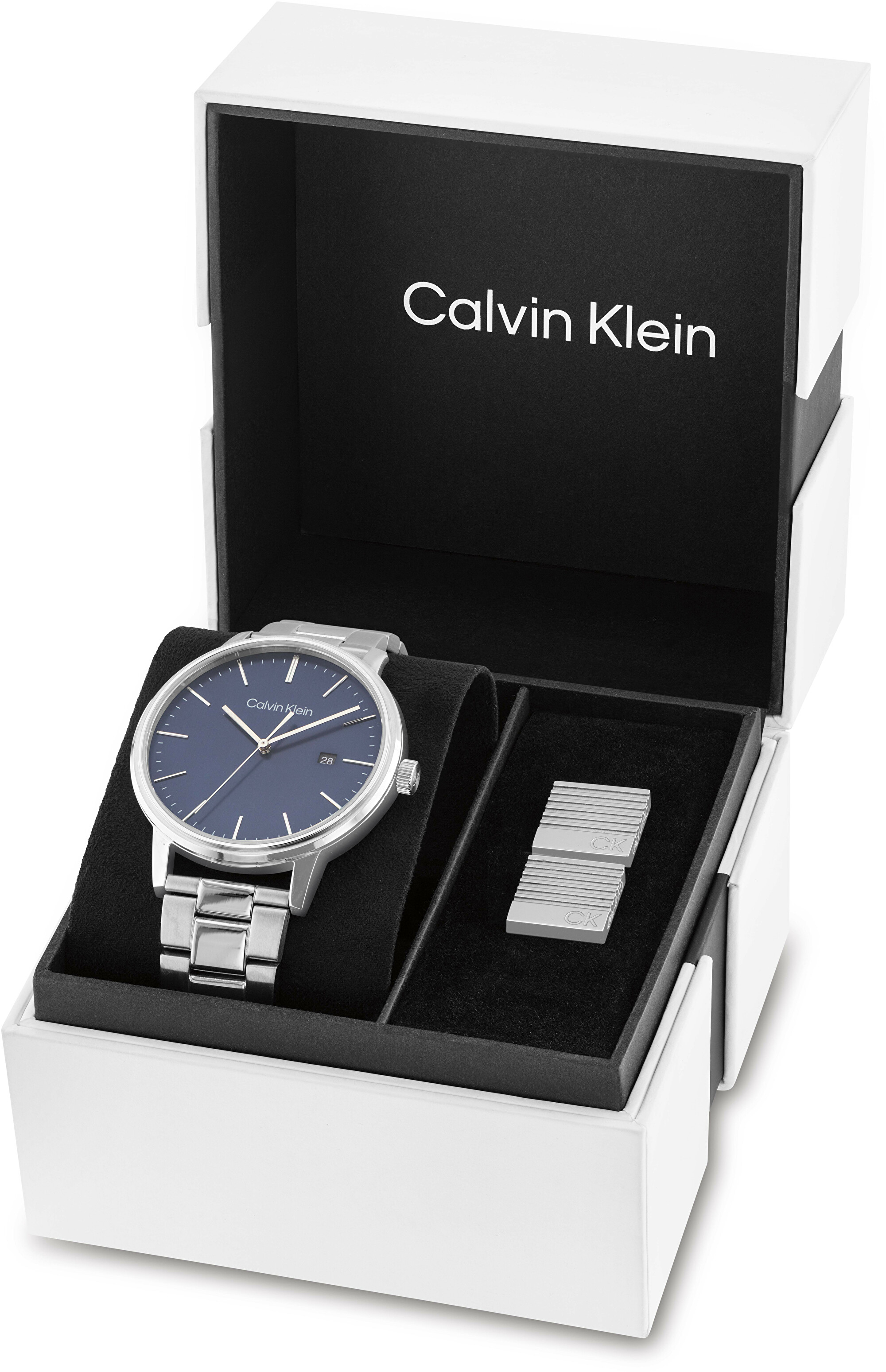 Calvin Klein Dárkový set Linked + manžetové knoflíčky 35700007