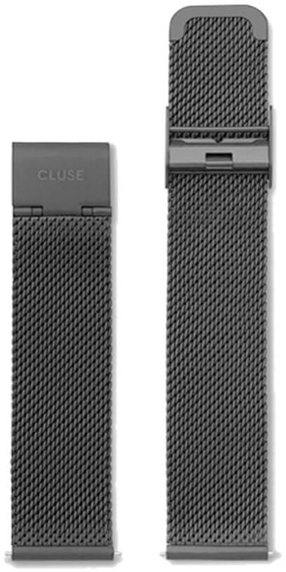 Cluse Milánský tah Minuit Mesh Black CLS348 + 2 měsíce na vrácení zboží
