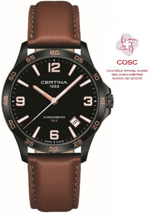 Certina DS-8 Quartz Precidrive COSC Chronometer C033.851.36.057.00 + 2 měsíce na vrácení zboží