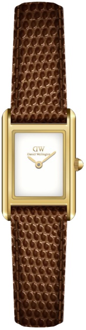 Daniel Wellington Bound Mini 17x26 Light Brown Lizard White G DW00100905