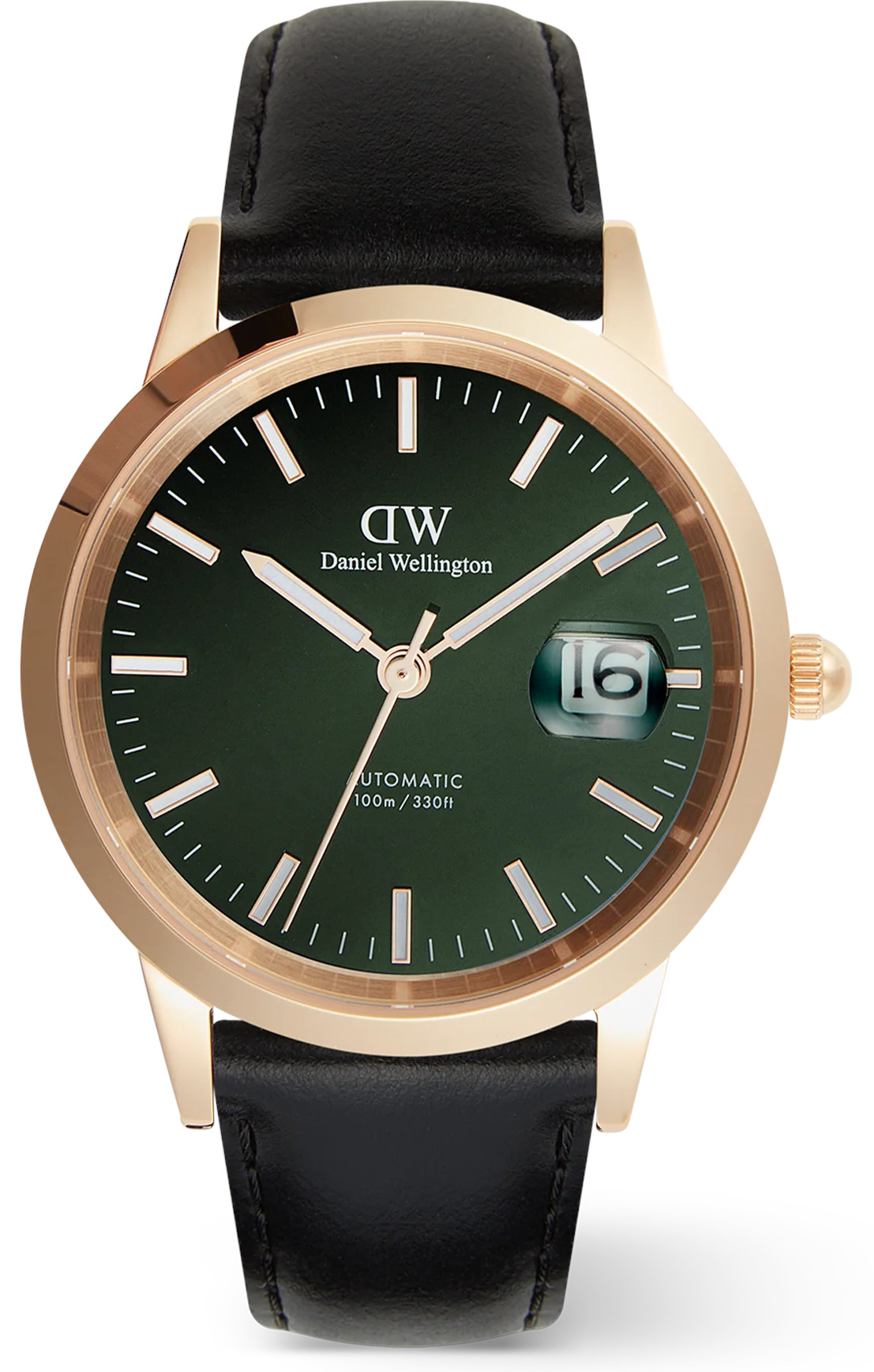 Daniel Wellington Iconic Automatic 40 Sheffield RG Emerald Enamel DW00100757