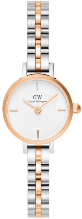 Daniel Wellington Petite Mini 19 Arch 3-Link White Two Tone RG S DW00100924