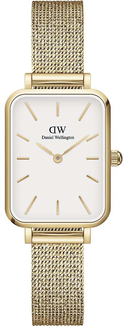 Daniel Wellington Quadro 20X26 Pressed Evergold G White DW00100556