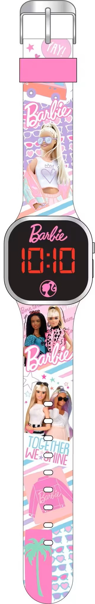 Disney LED Watch Dětské hodinky Barbie BAB4070