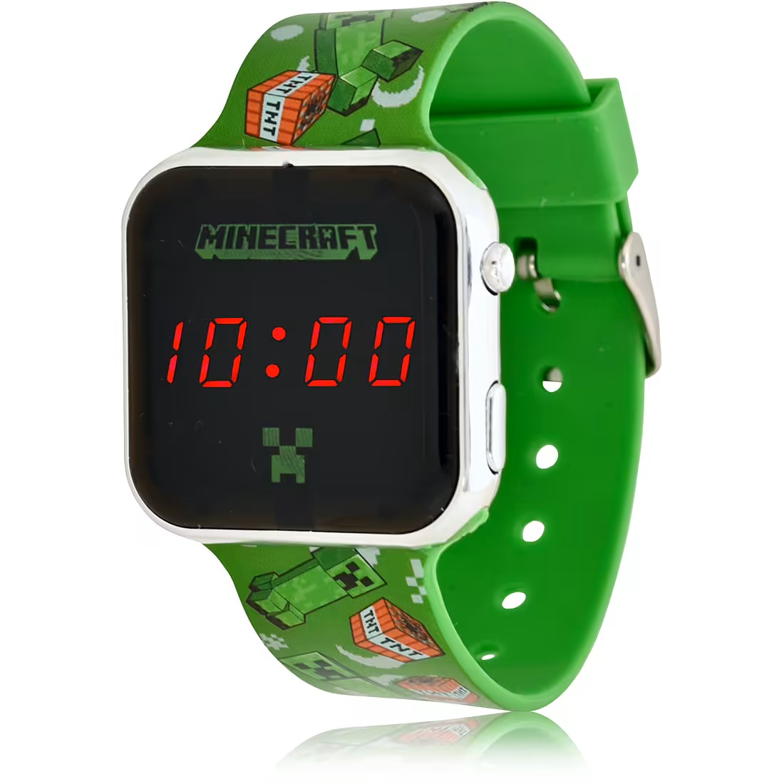 Levně Disney LED Watch Dětské hodinky Minecraft MIN4129