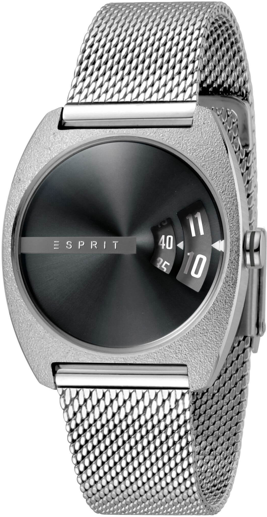 Esprit Disc Black Silver Mesh ES1L036M0065 + 2 měsíce na vrácení zboží
