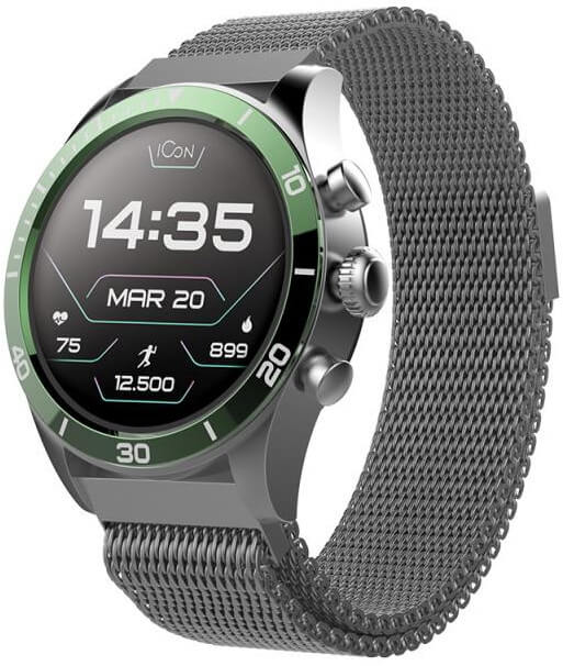 Zobrazit detail výrobku Forever Chytré hodinky Forever Icon AW-100 AMOLED zelené