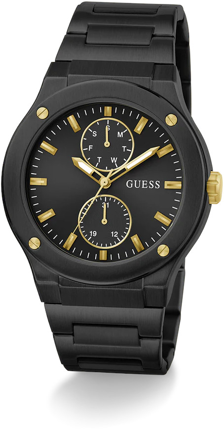 Guess Mens Black Multi-function Watch GW0795G3