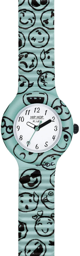 Hip Hop Dětské hodinky Kids Fun Blue Smile HWU1122