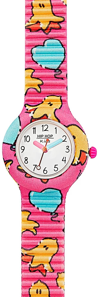 Levně Hip Hop Dětské hodinky Kids Fun Pink Ghost HWU1156