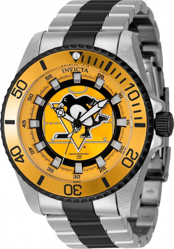 Levně Invicta Invicta NHL Pittsburgh Penguins Quartz 42242